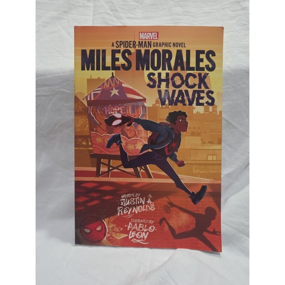 Other - MILES MORALES SHOCK WAVES GRAPHIC NOVEL Paperback‎ pre-owned